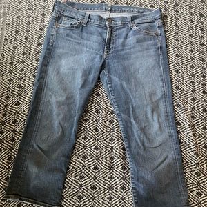 7 for all mankind crop josefina